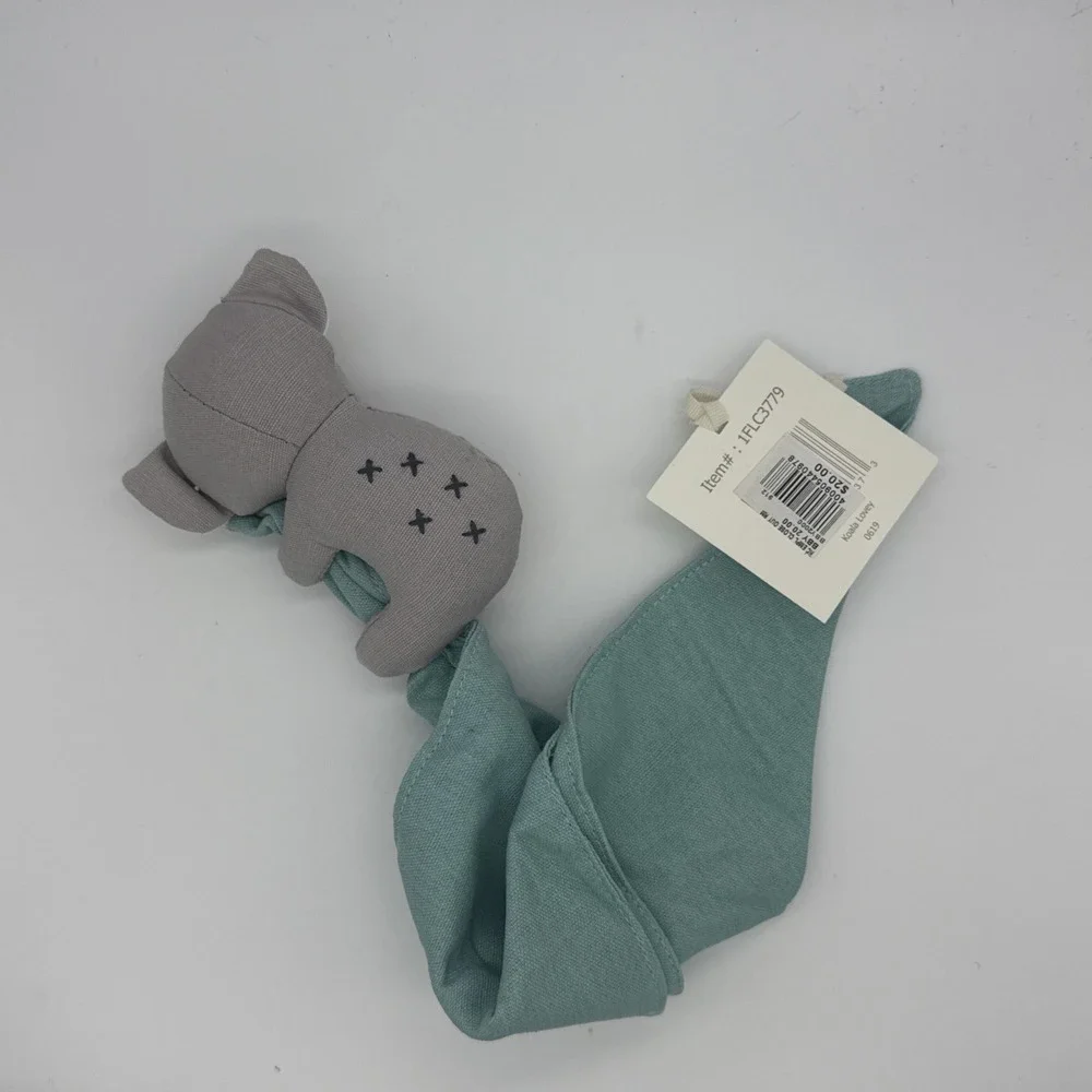Hallmark Baby Koala Lovey Security Blanket Unisex OS Teal‎ Grey Plush New gift